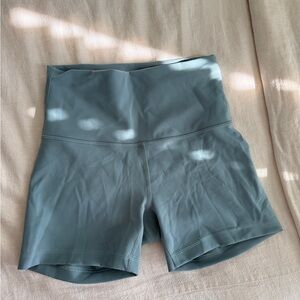 Lululemon Teal Biker Shorts